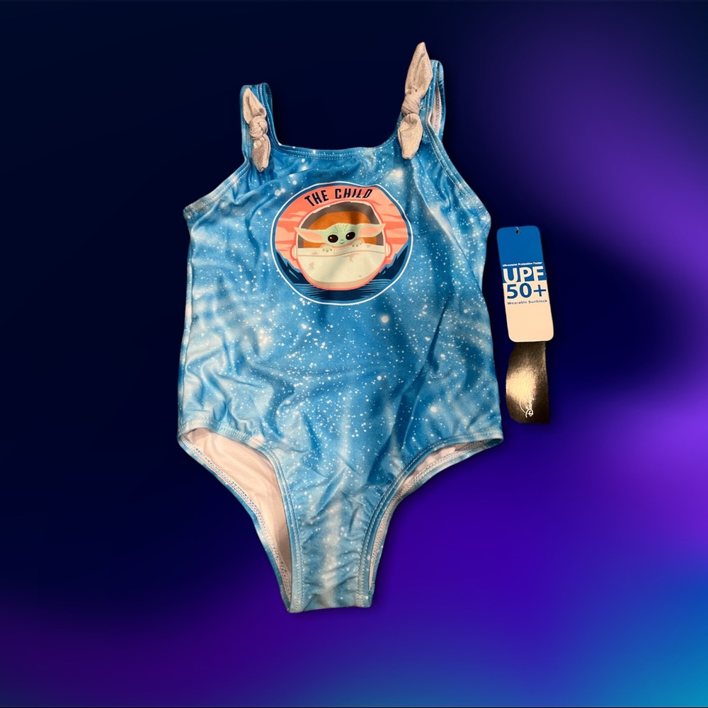NEW Star Wars The Mandalorian Swimsuit 4T